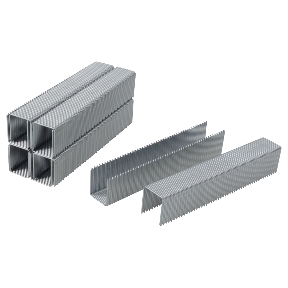 1,000 Broad Back Staples with D-Tip, Hard Steel, Type 053, 14 mm
