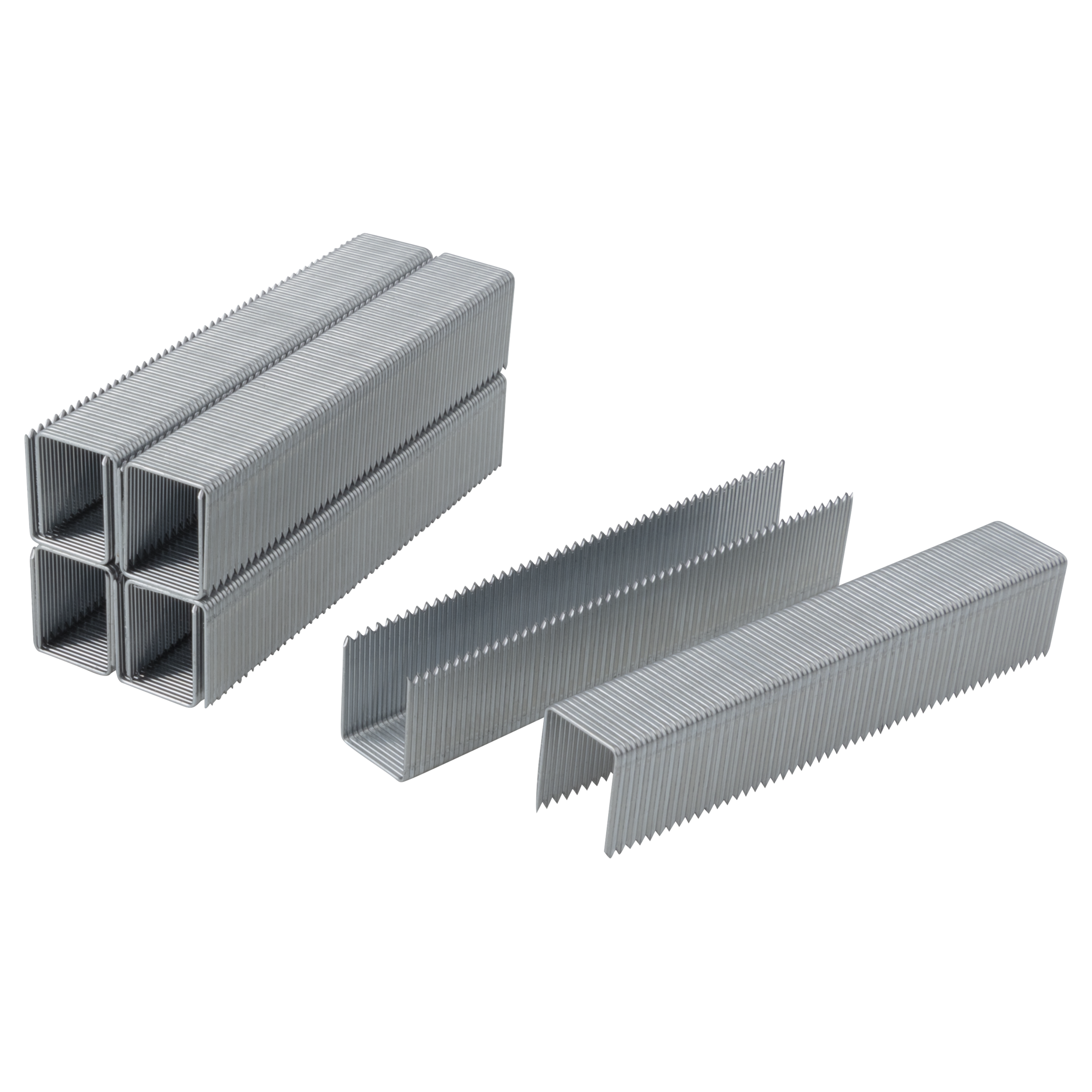 1,000 Broad Back Staples with D-Tip, Hard Steel, Type 053, 14 mm