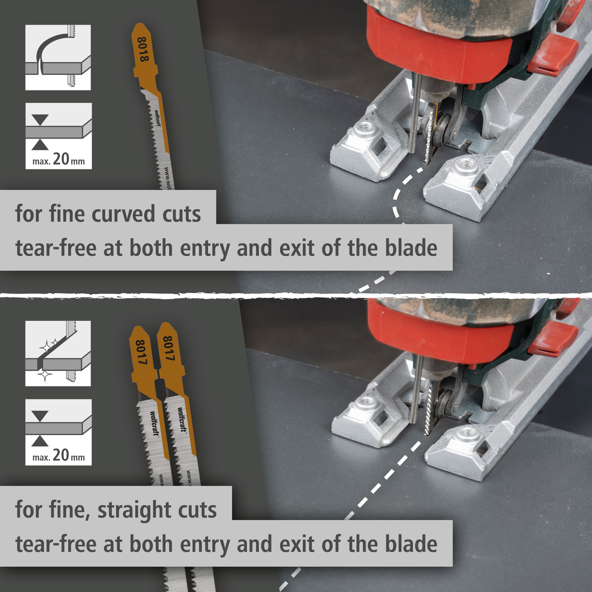 Jigsaw Blade Project Set for Making Furniture, 3 Pcs. (en)