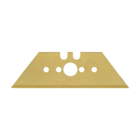 5 Professional Trapezium Blades TiN-Coated 0.65 x 61 mm