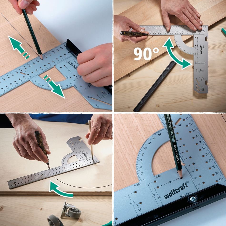 Universal Angle & Try Square, 300 mm