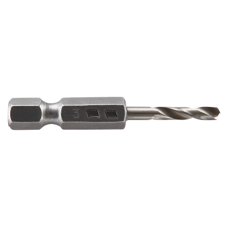 HSS Metal Drill Bit, Ground, Hexagon Shank
