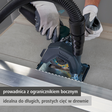 Extraction Hood With Guide Block for Angle Grinder (pl)