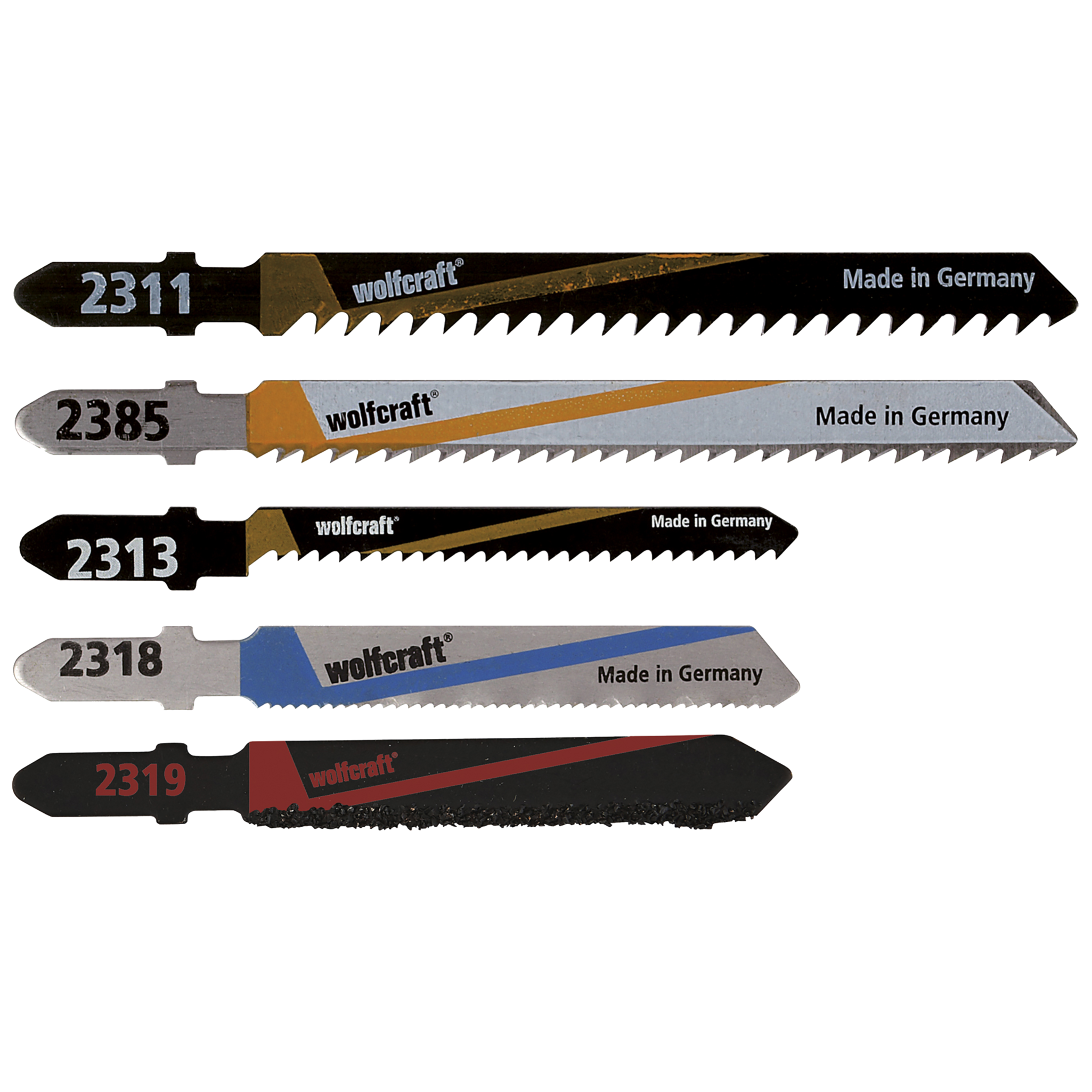 Jigsaw Blade Interior Works Project Set 5 Pcs., T-shank - Image 1