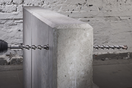 Concrete Drill Bit, Tungsten Carbide Tipped, SDS-plus - Image 2