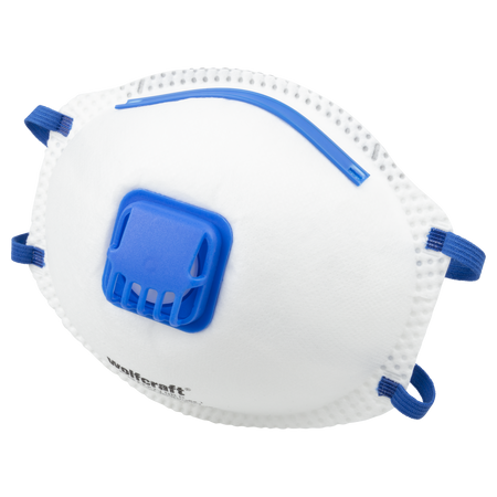 15 Cup-Shaped Valved Respirators FFP2