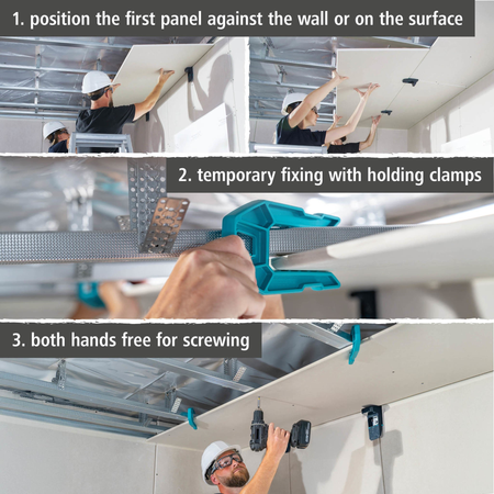 Drywall Installation Set for Ceiling Panels (en)