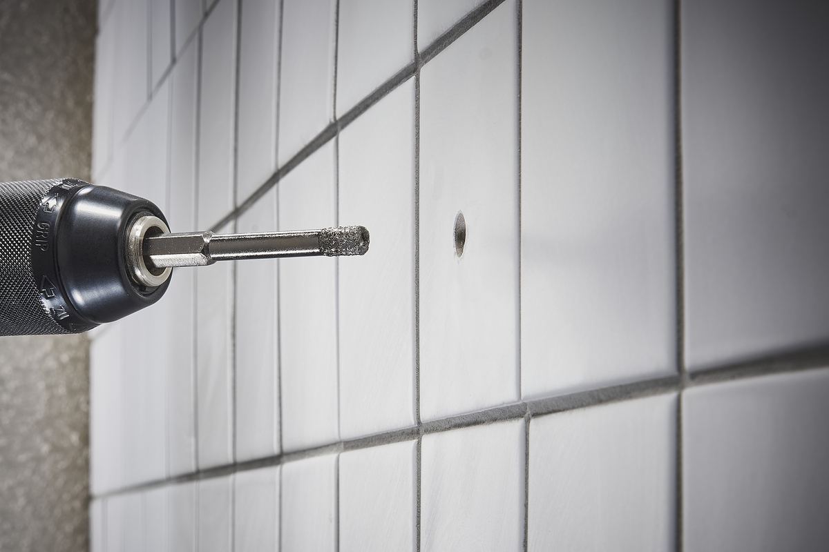 Dry Drill Bit, Diamond Coated, Hexagon Shank - Image 3
