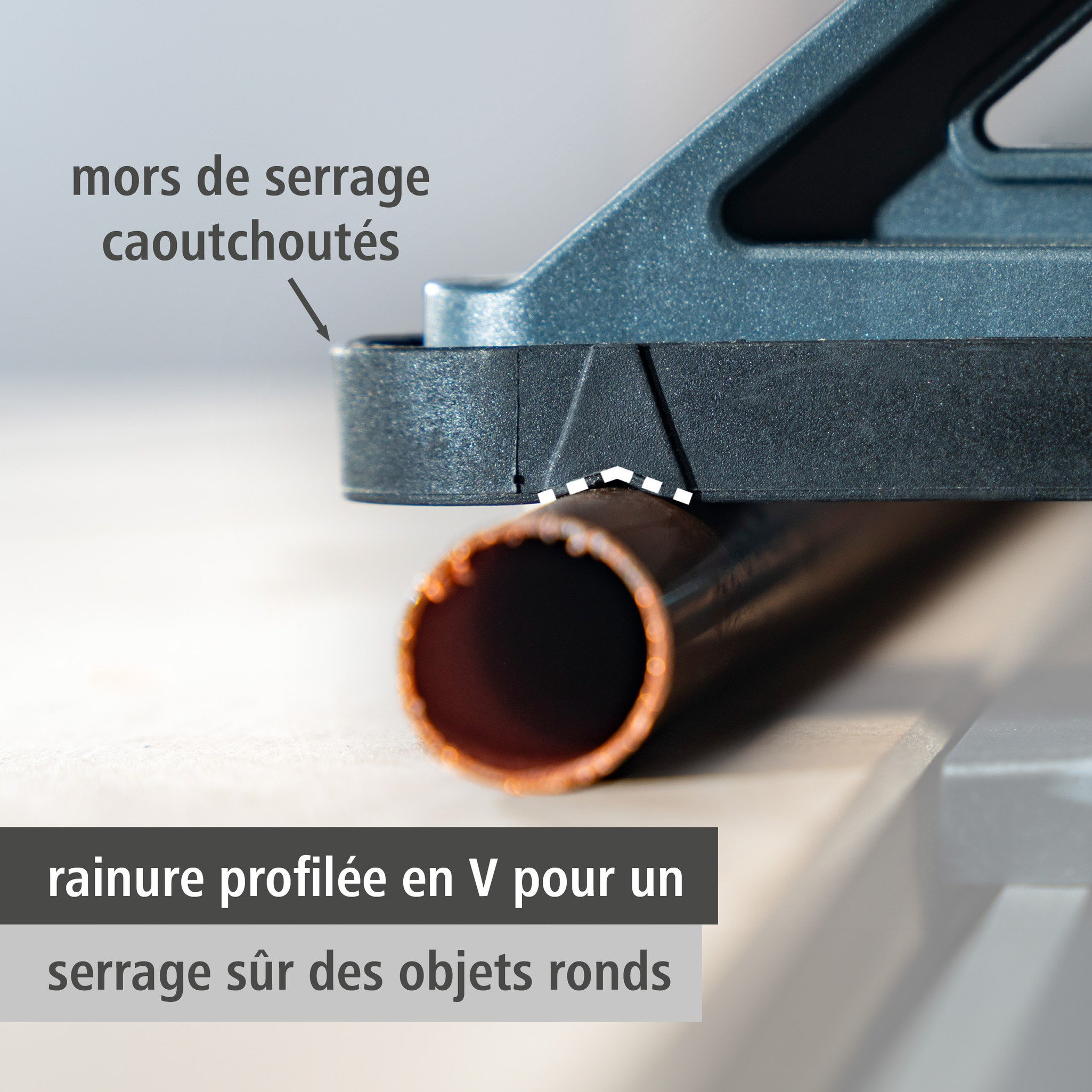 PRO MAX One-Hand Clamp - Info Image 4 French