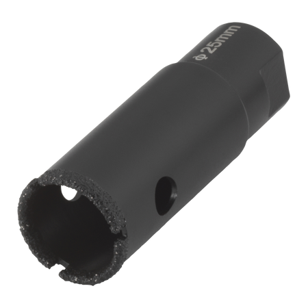 Ceramic” Diamond Coated Annular Bit, for Angle Grinders, Ø 25 mm