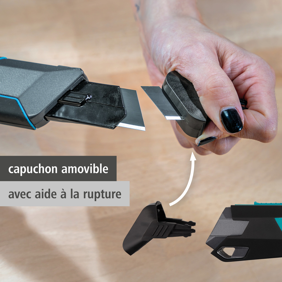 PRO SAFETY Snap-Off Blade Knife, 25 mm