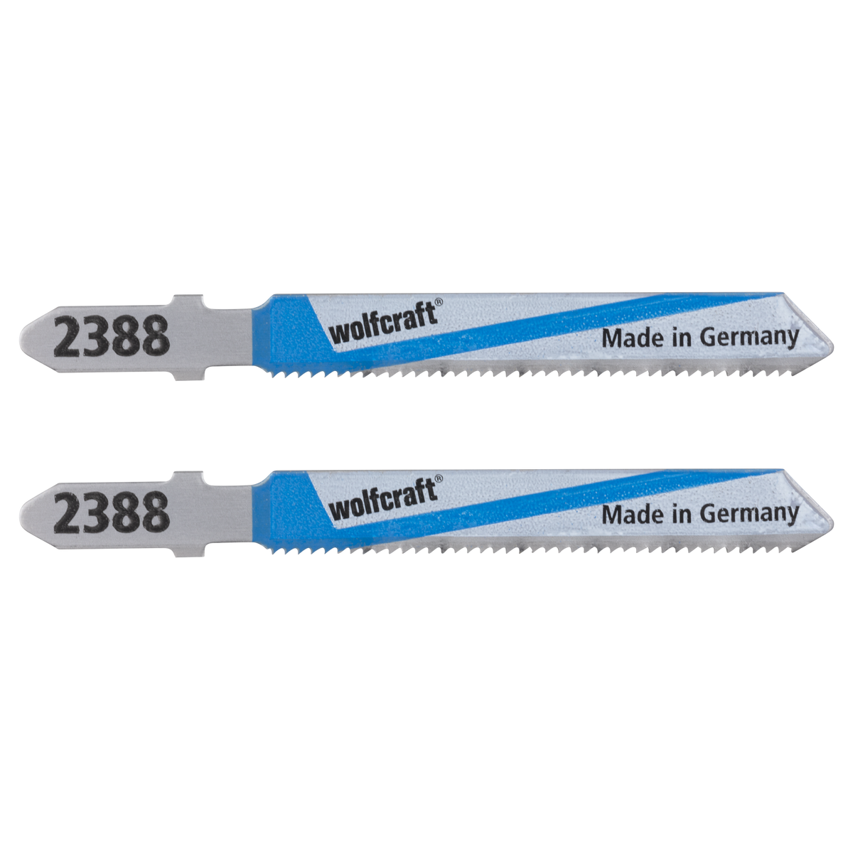 2 BIM Jigsaw Blades; T-shank; long-lasting; stainless steel, sheet steel, non-ferrous metal