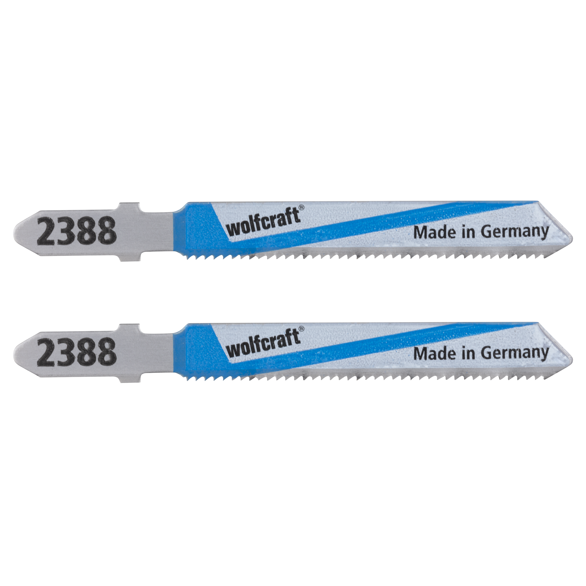 2 BIM Jigsaw Blades; T-shank; long-lasting; stainless steel, sheet steel, non-ferrous metal