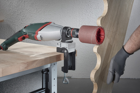 Universal Drill Clamp, Die-Cast Aluminium, Swivelling