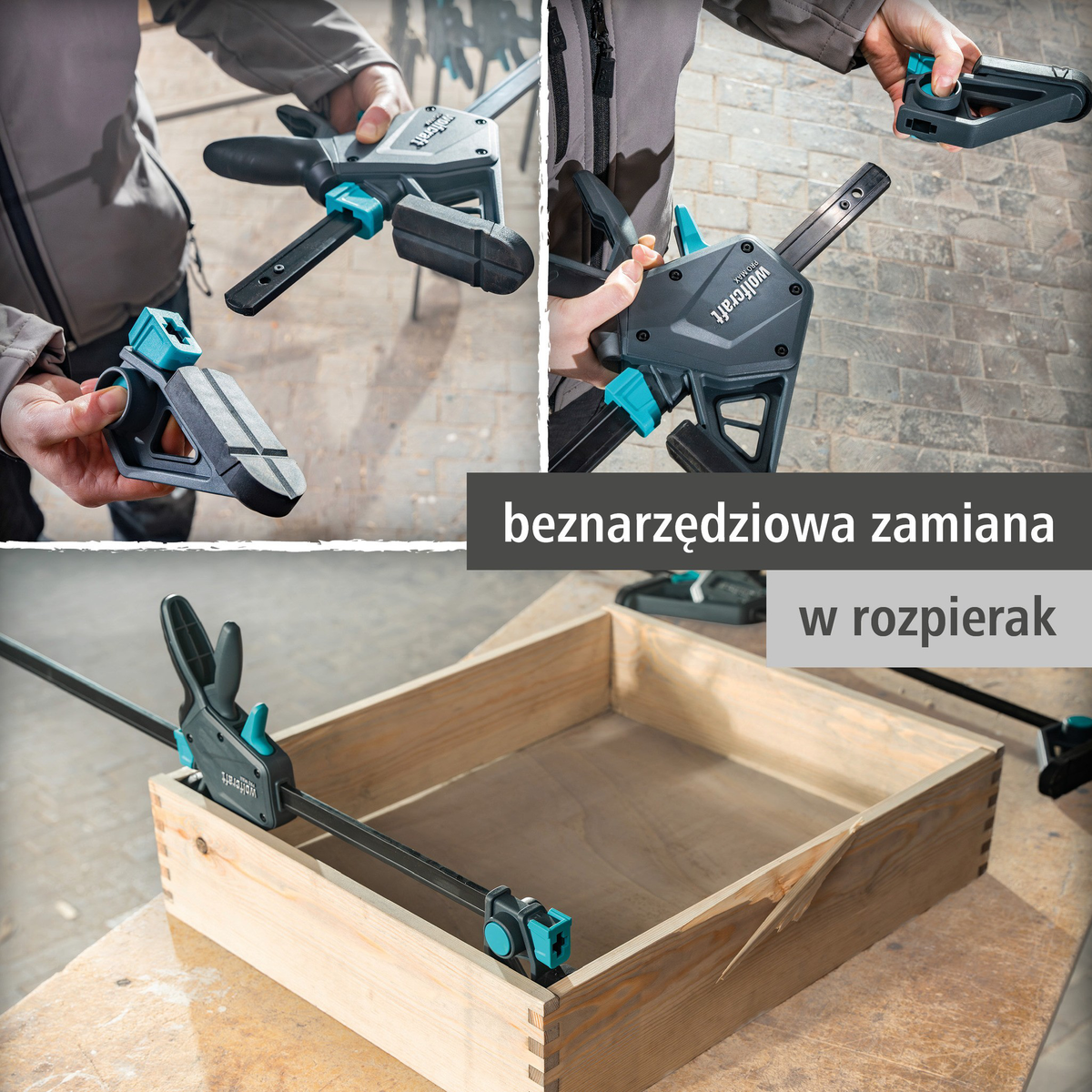 PRO MAX One-Hand Clamp (pl)