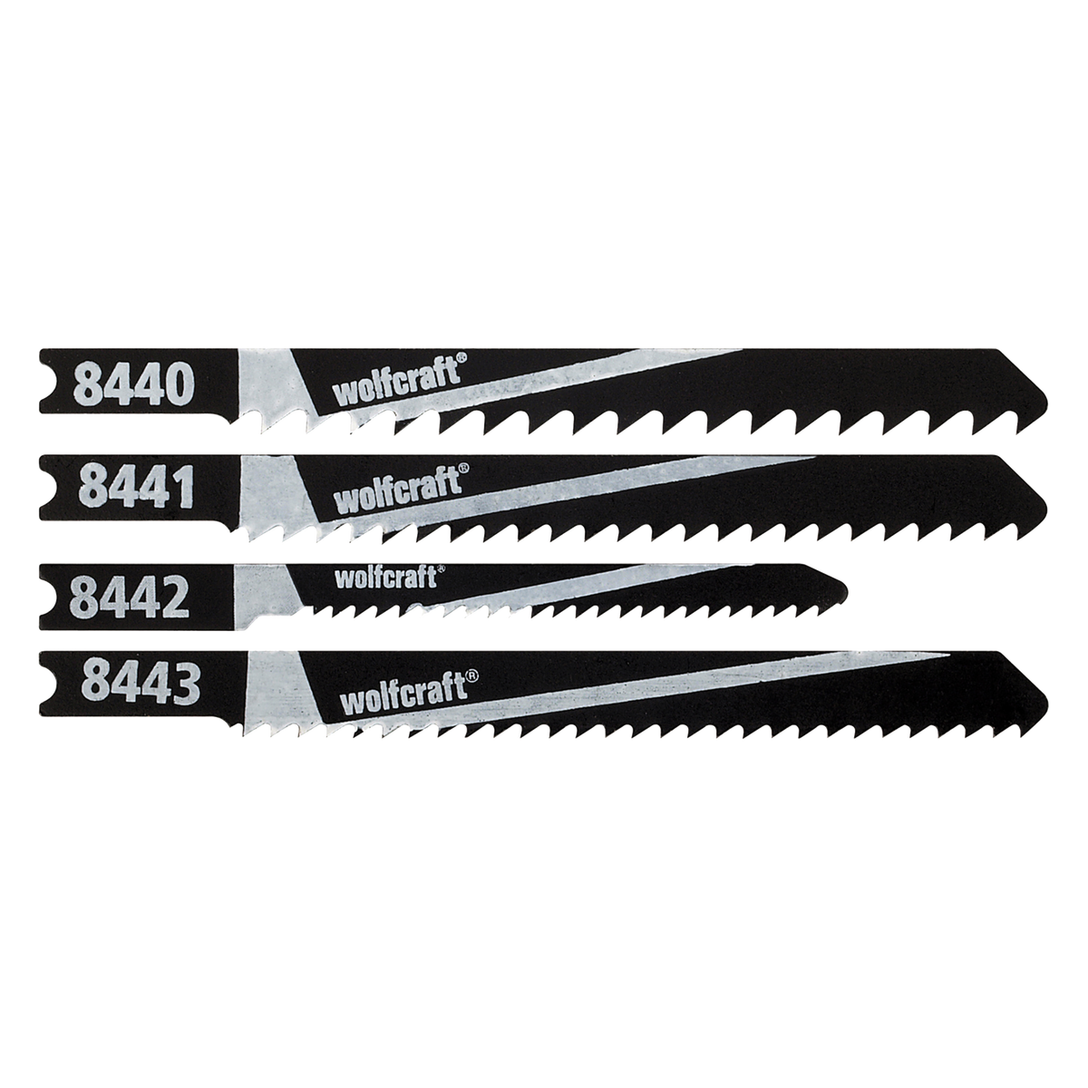 Jigsaw Blade Set 10 Pcs., U-shank, softwood - Image 1