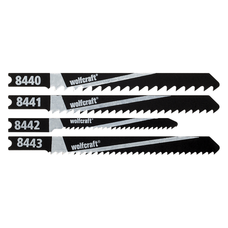 Jigsaw Blade Set 10 Pcs., U-shank, softwood - Image 1