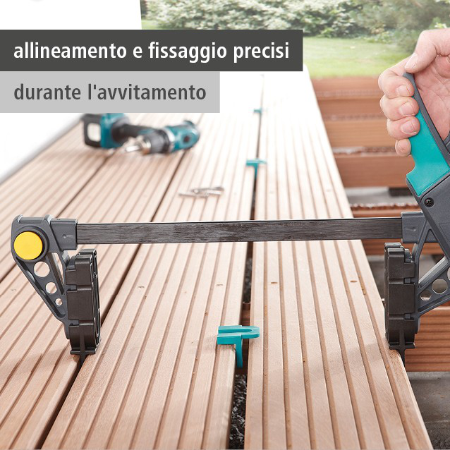 Installation Clamp for Deck Boards (it)