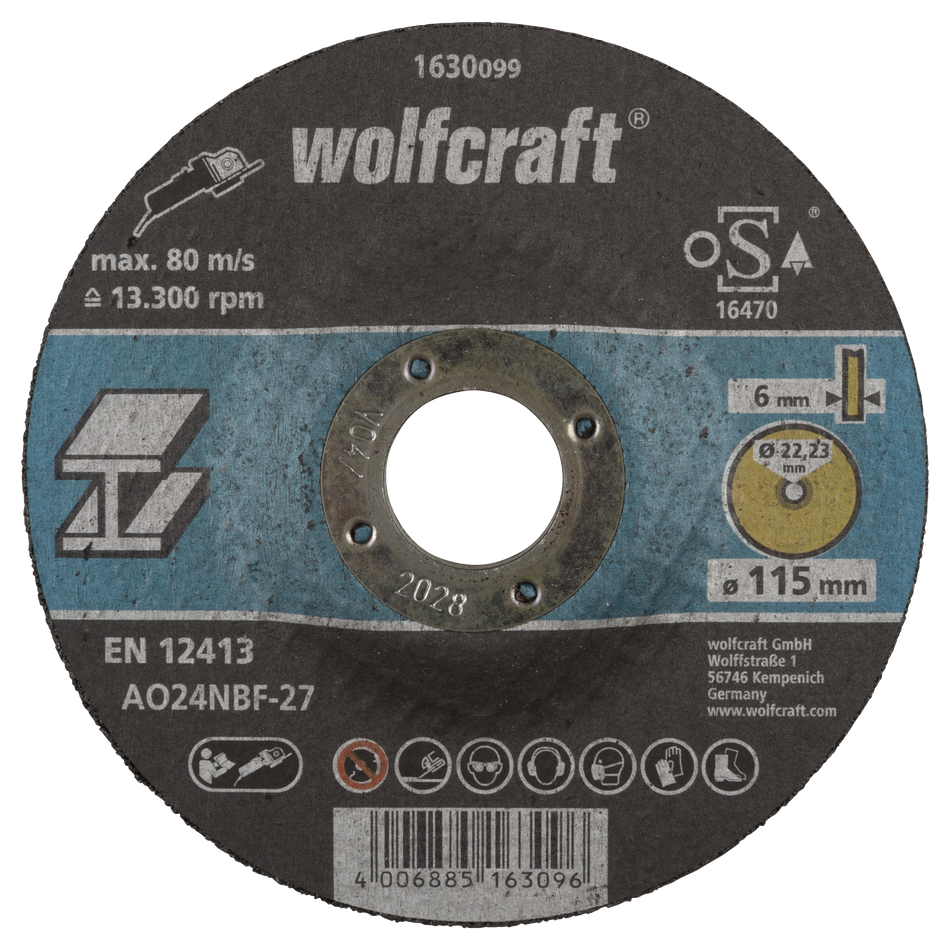 Roughing Disc for Metal, Ø 115 mm