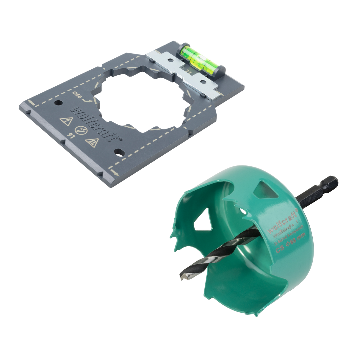 Installing Hollow Wall Boxes” Project Set, Ø 68 mm