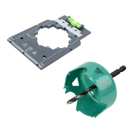 Installing Hollow Wall Boxes” Project Set, Ø 68 mm