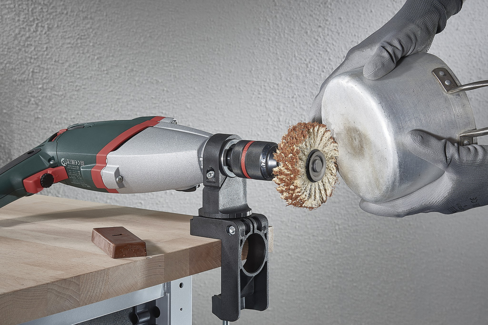 Sisal Knurled Brush, Ø 85 mm - Image 2