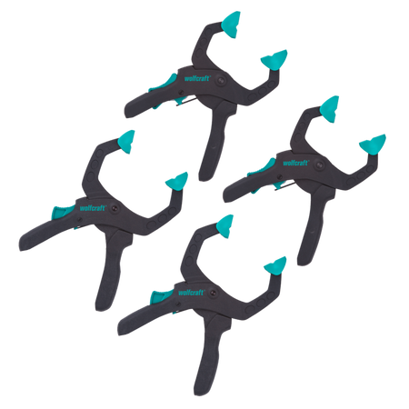 Ratchet Clamp Set for Hobby And Trade Use, 4 Pcs. - Image 1