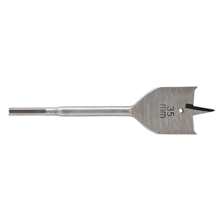 Flat Milling Drill Bit, Hexagon Shank, Ø 35 mm