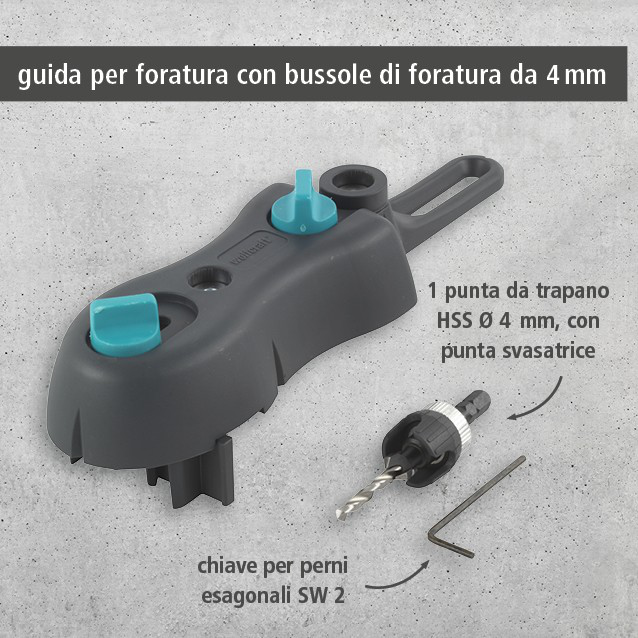Deck Flooring Drilling Set, 3 pcs. (it)