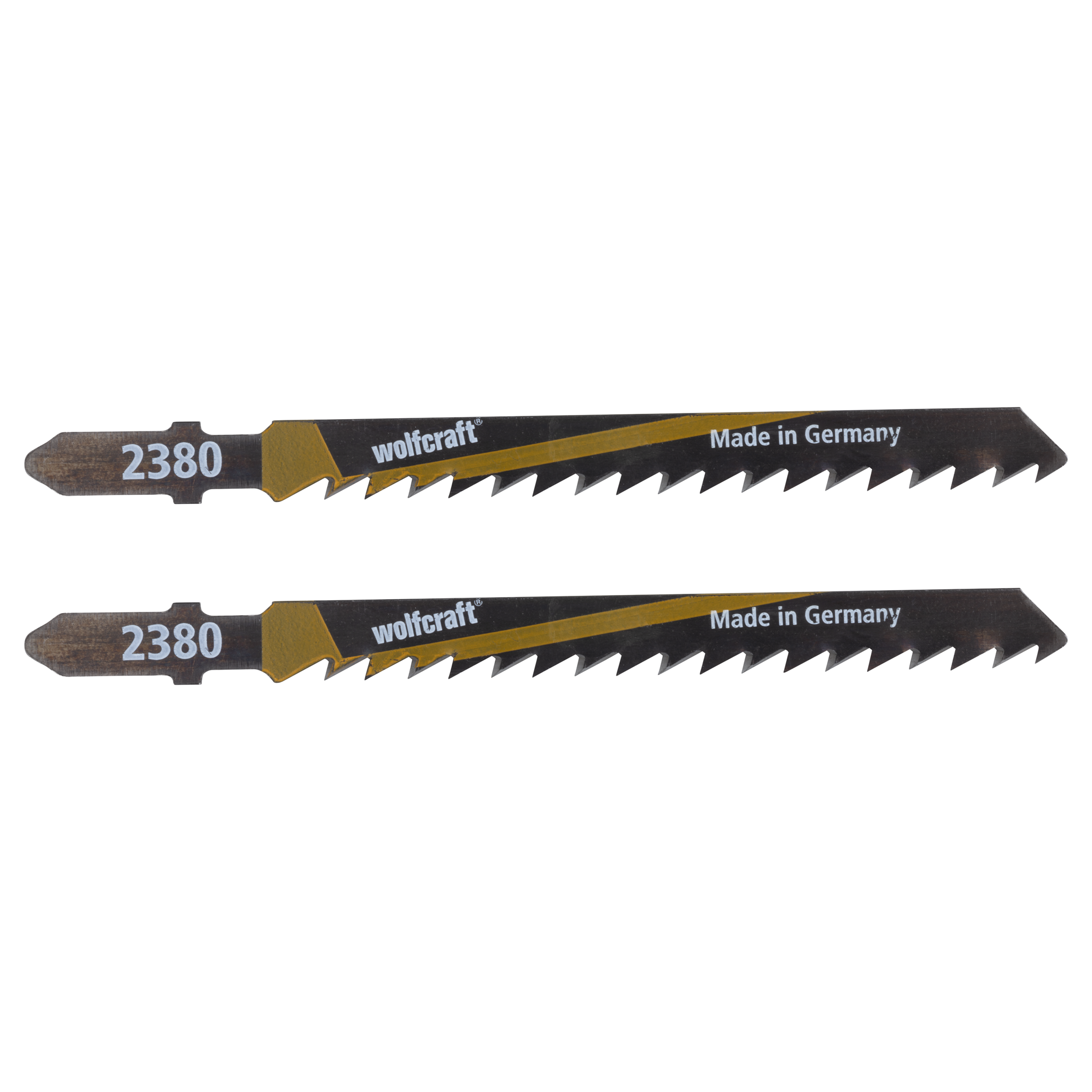 2 HCS Jigsaw Blades, T-shank, wood, fast rough cut