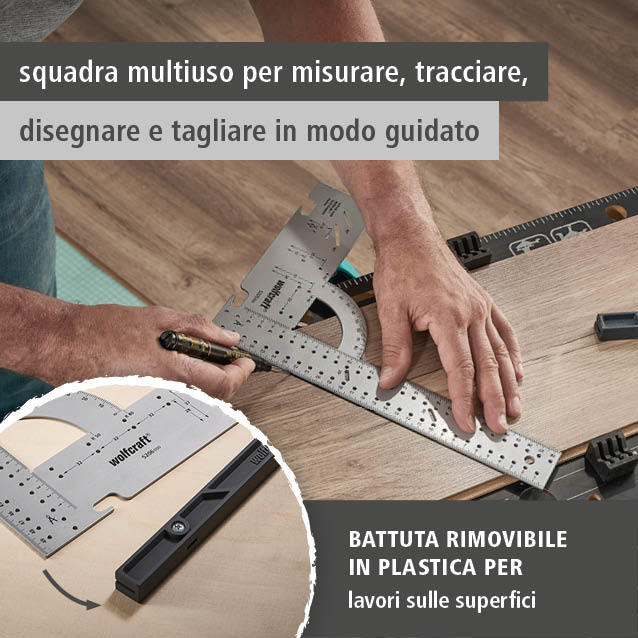 Universal Angle & Try Square, 300 mm (it)