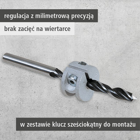 Universal Depth Stop Set, 3 Pcs. (pl)
