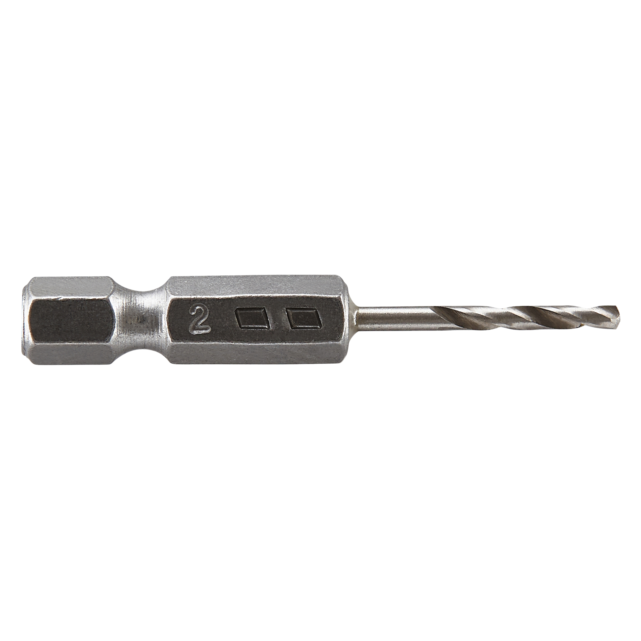 HSS Metal Drill Bit, Ground, Hexagon Shank