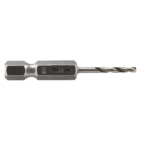 HSS Metal Drill Bit, Ground, Hexagon Shank