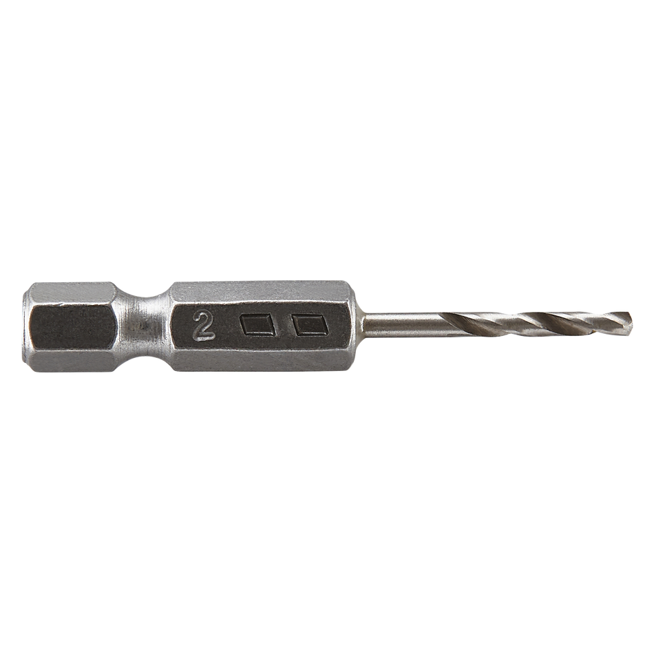 HSS Metal Drill Bit, Ground, Hexagon Shank