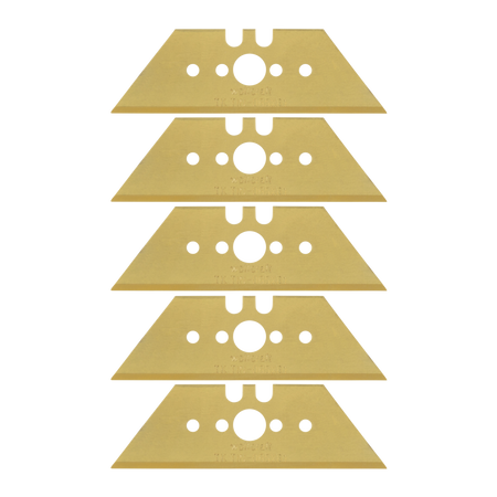 Professional Trapezium Blades, TiN Coated, 0.65 x 61 mm - Image 1