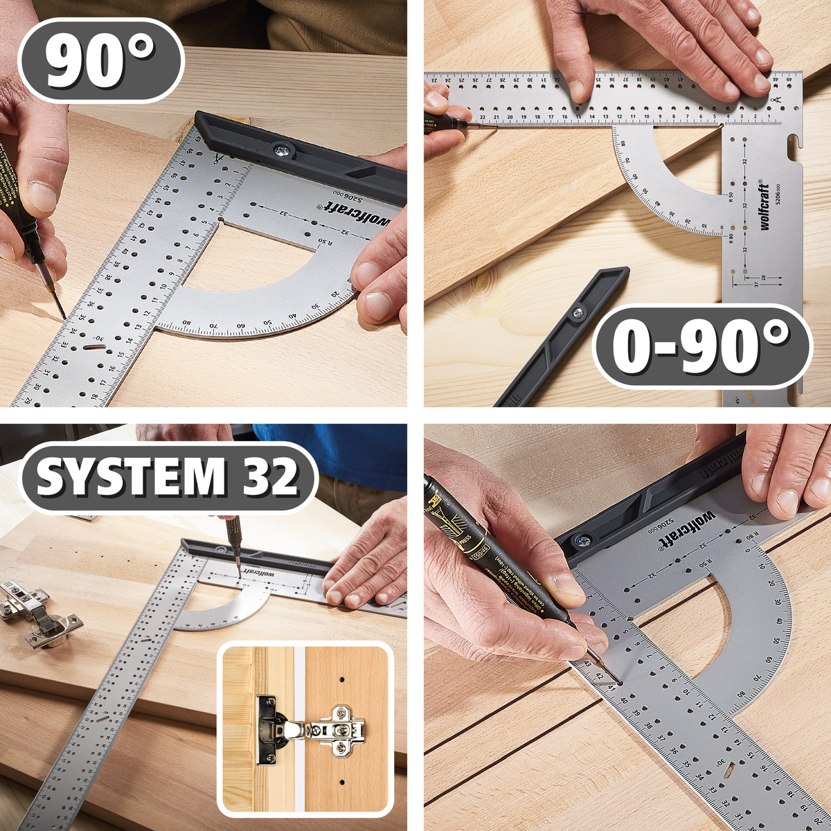 Universal Angle & Try Square Set