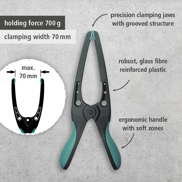 4 PRO 70 Pointed Spring Clamps (en)