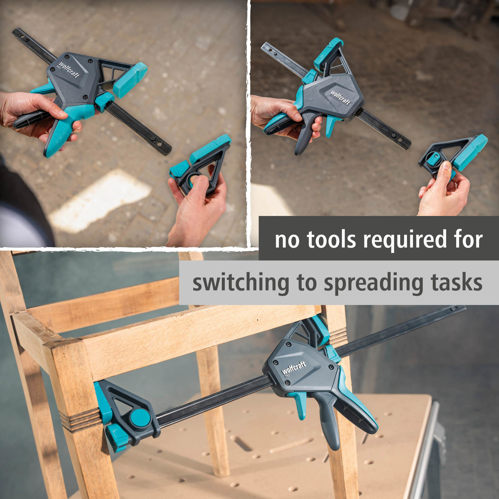 PRO One-Hand Clamp (en)