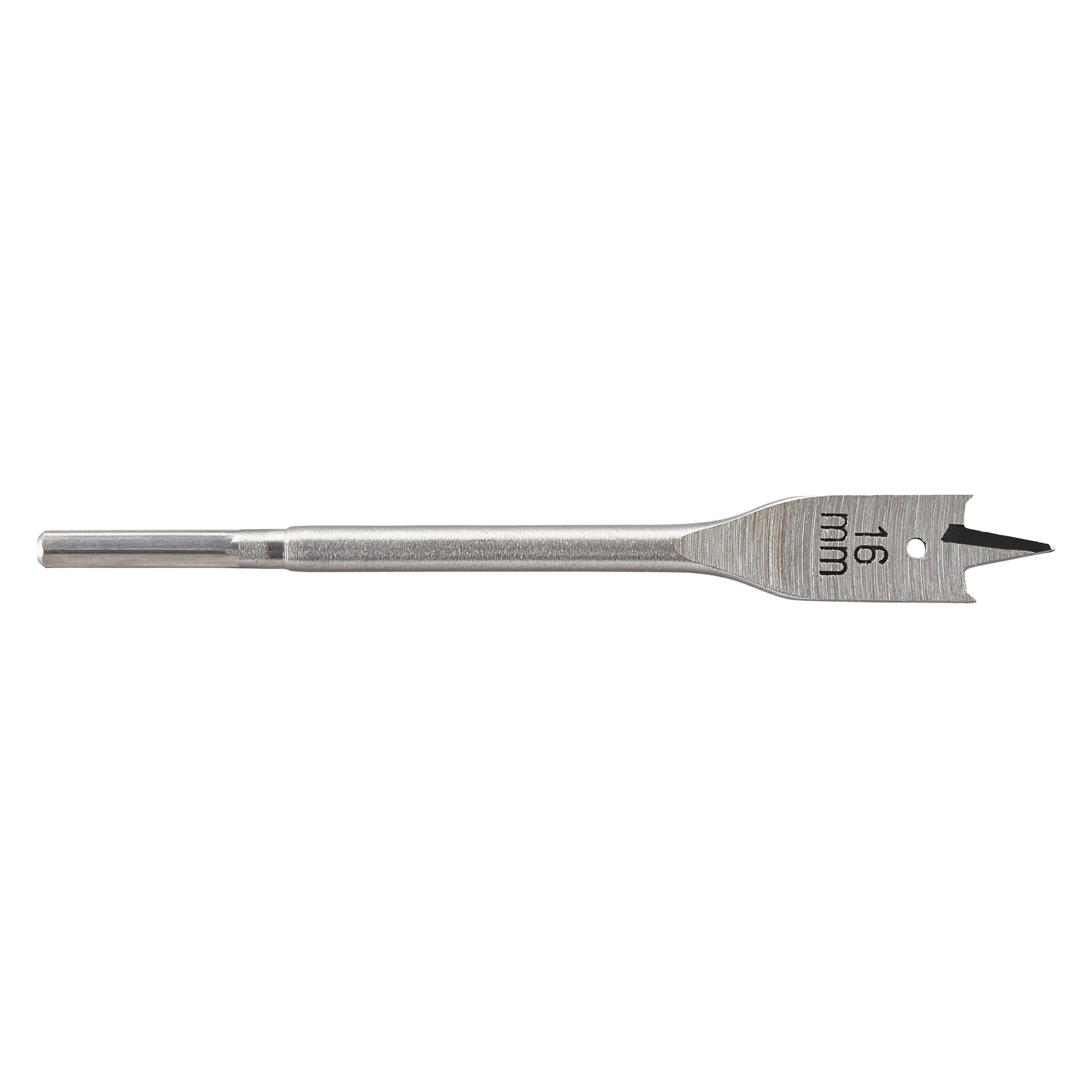 Flat Milling Drill Bit, Hexagon Shank, Ø 16 mm