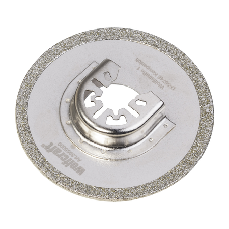 Diamond-Coated Saw Blade PRO”, universal receptacle, cement joints, mortar residue, Ø 80 mm