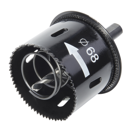 Hole Saw With Ejector and Edge Countersink Bit, Ø 68 mm - Image 1