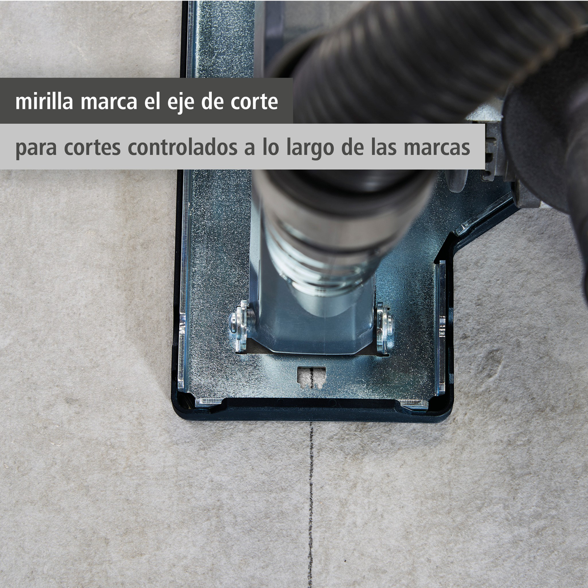 Extraction Hood With Guide Block for Angle Grinder (es)