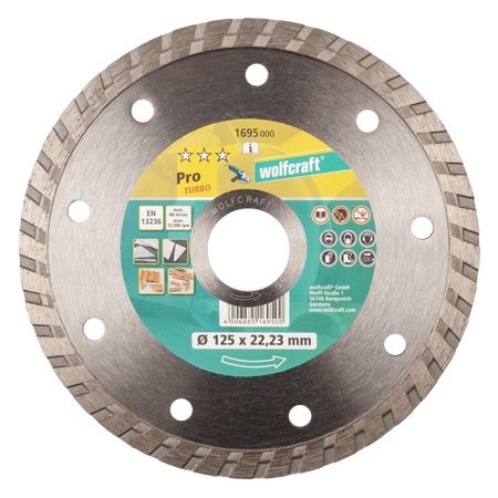 Diamond Cutting Disc Pro Turbo”, Ø 125 mm