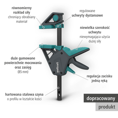 PRO One-Hand Clamp (pl)