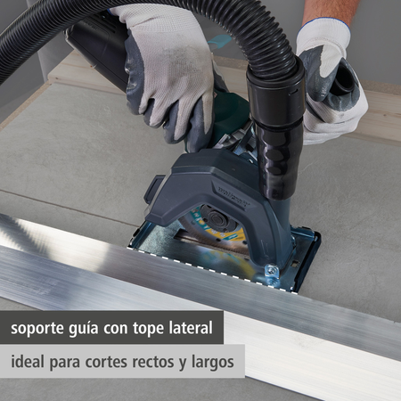 Extraction Hood With Guide Block for Angle Grinder (es)