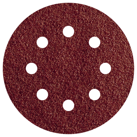 5 Easy-Fix Sanding Discs for Wood/Metal, Ø 125 mm, grain 180