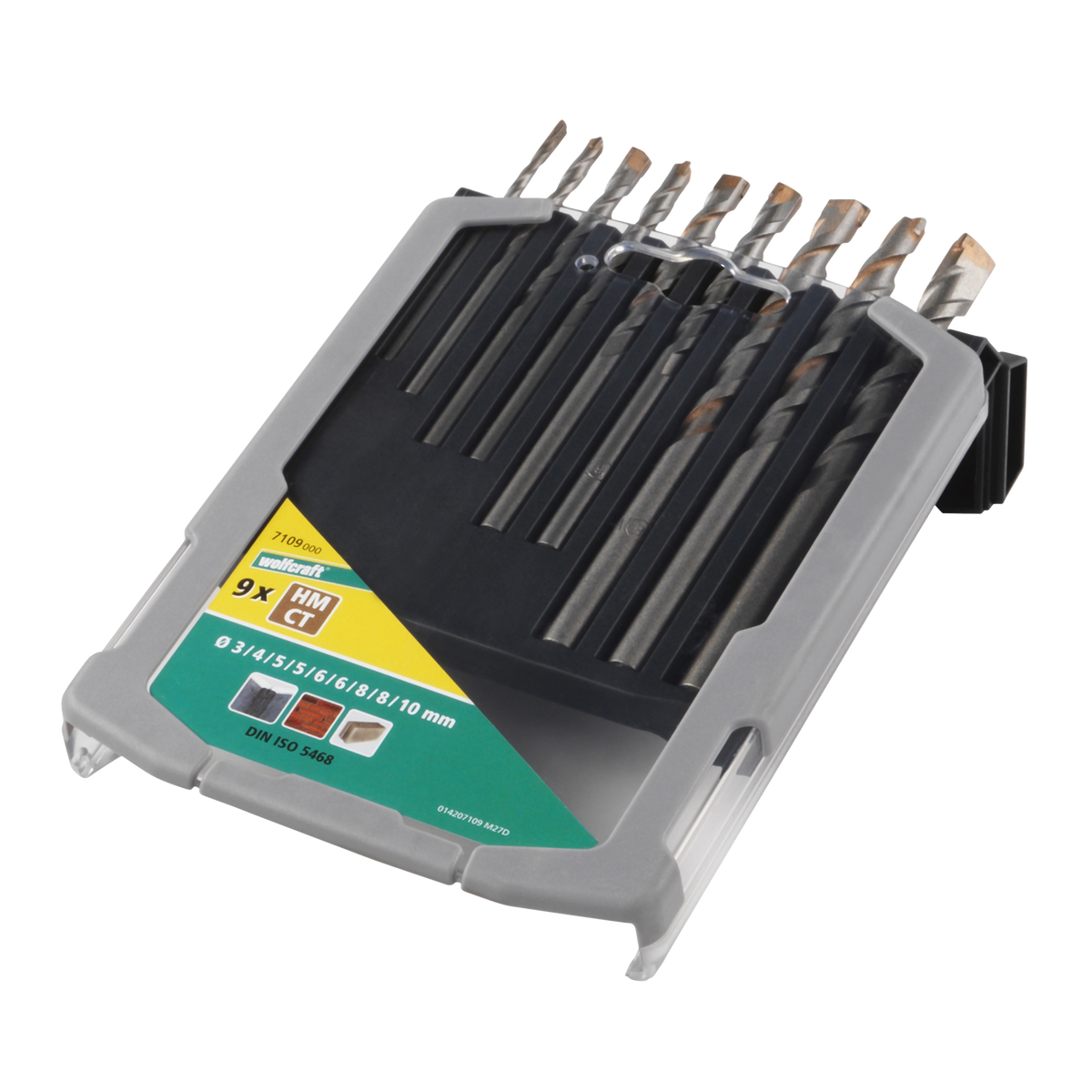 TC Special Concrete Drill Bit Set 9 Pcs.