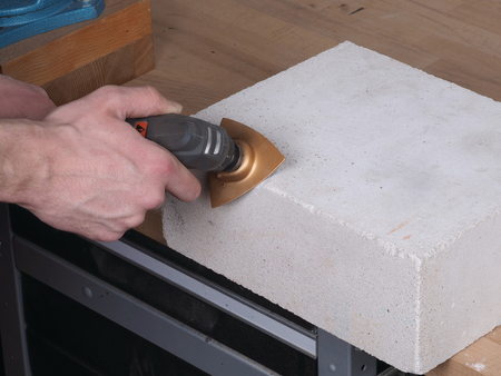 Tungsten Carbide Coated Sanding Plate “PRO”, universal receptacle