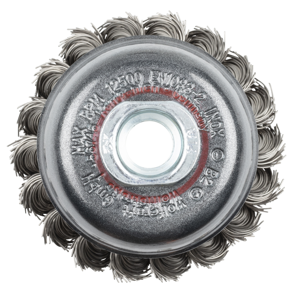 Stainless Steel Wire Cup Brush, twisted
